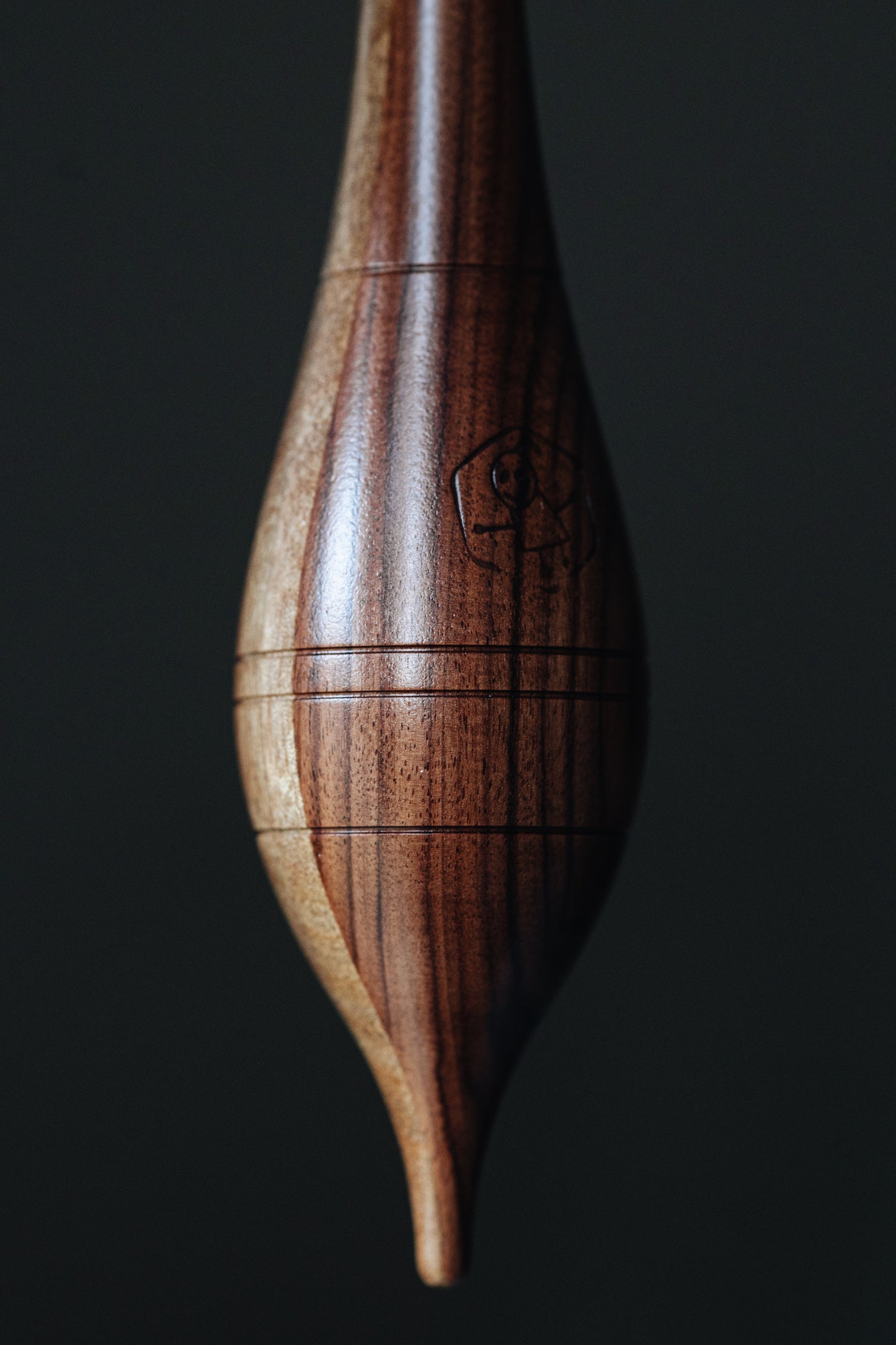 Set of 4 Handmade tungsten carbide trimming tools with Rosewood/Walnut handles