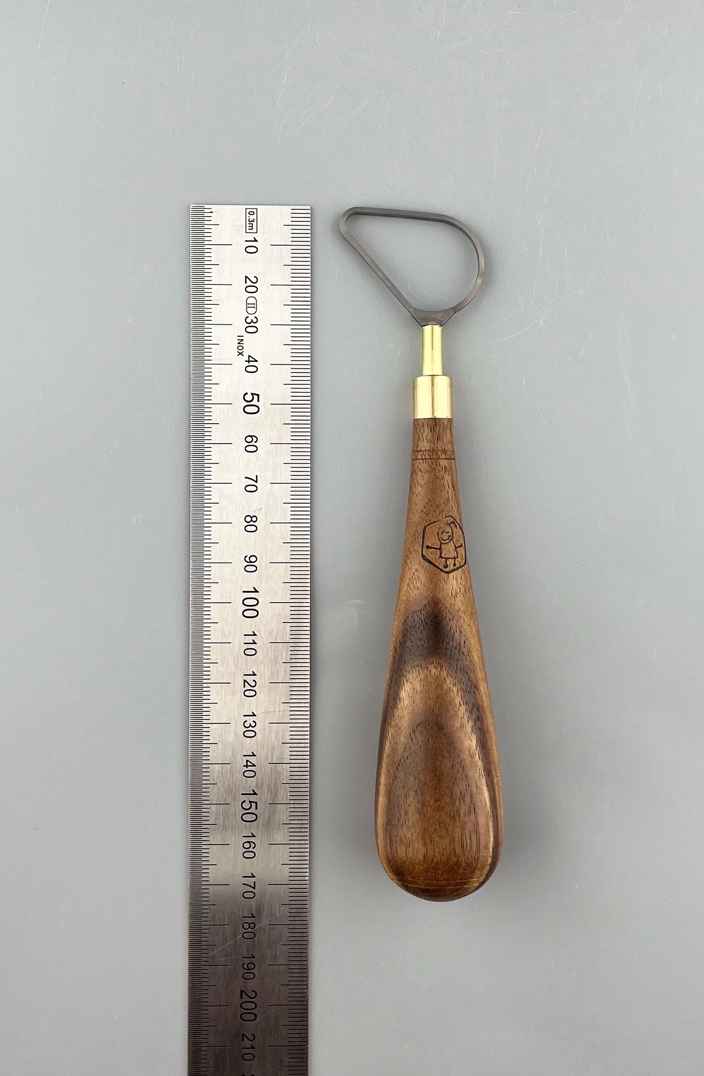 Tungsten carbide trimming tool - large pear drop shape