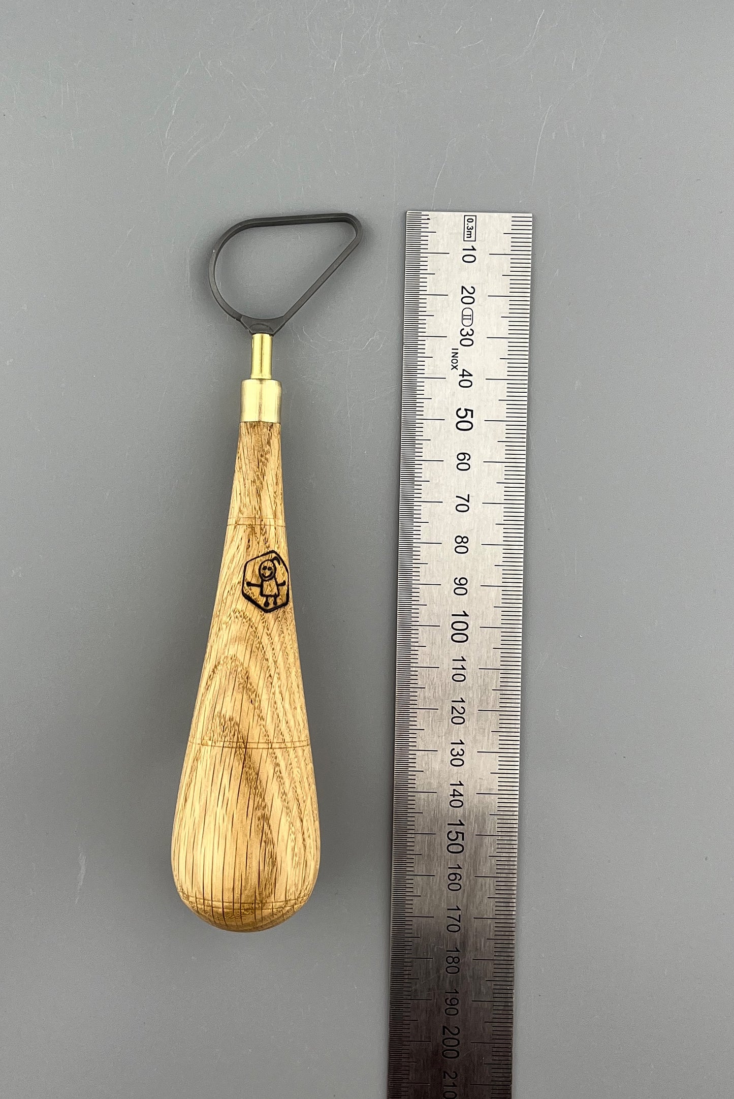 Tungsten carbide trimming tool - large pear drop shape