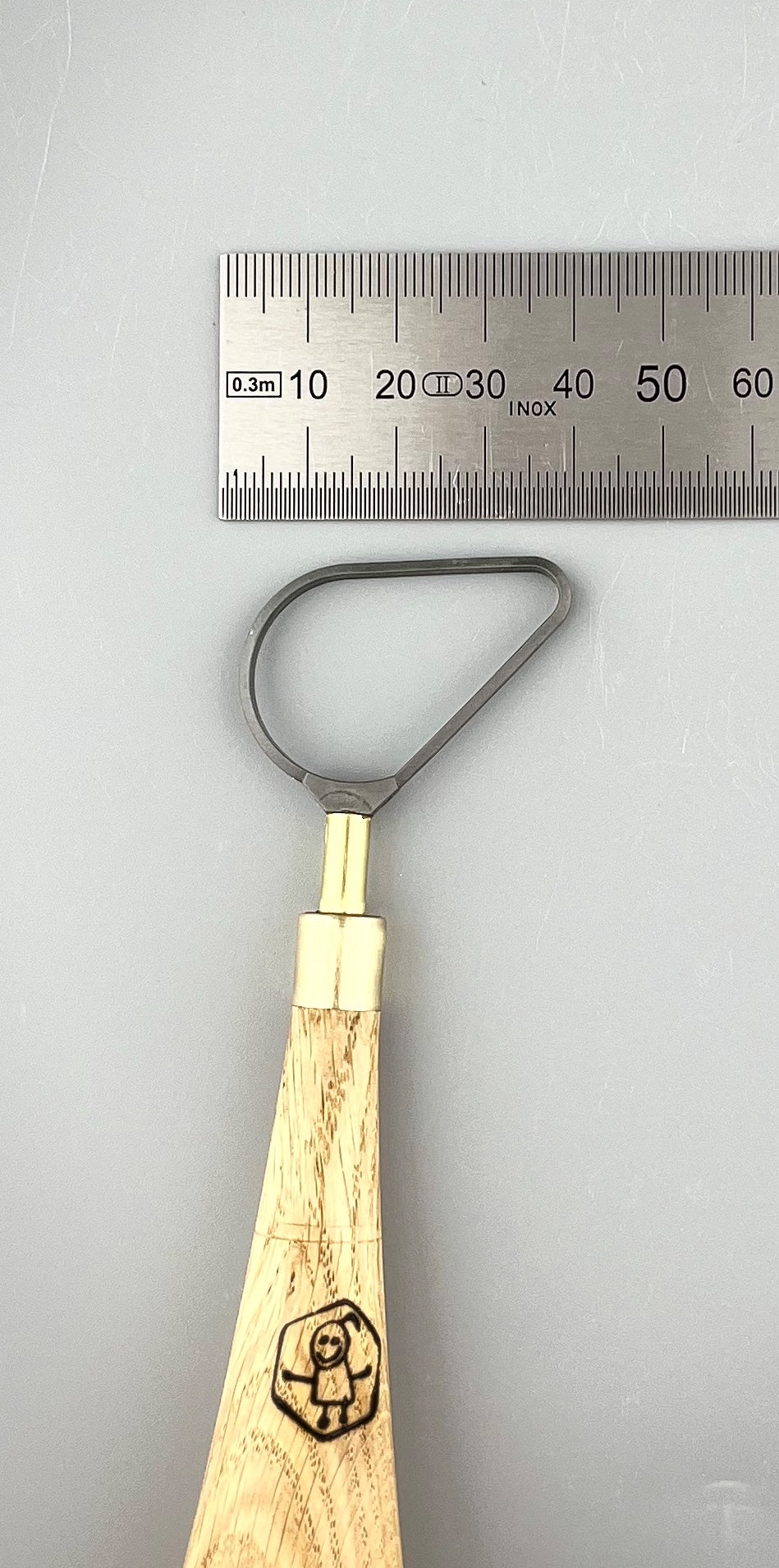 Tungsten carbide trimming tool - large pear drop shape