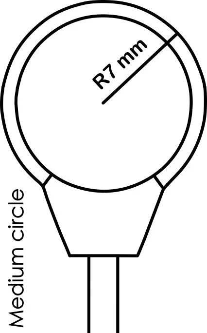 Set of 4 Handmade tungsten carbide trimming tools with Rosewood/Walnut handles