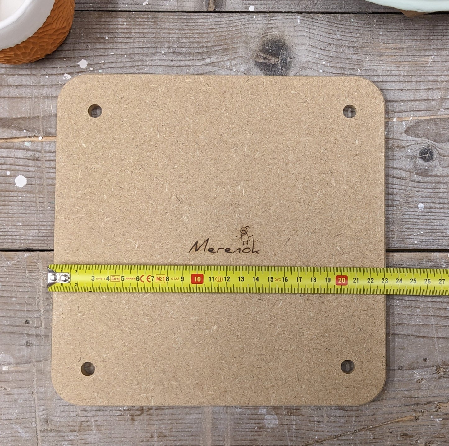 23 cm (9'') Premium square pottery bat | throwing wheel bat | Shimpo / Amaco / Brent / Skutt / Roderveld / Rohde