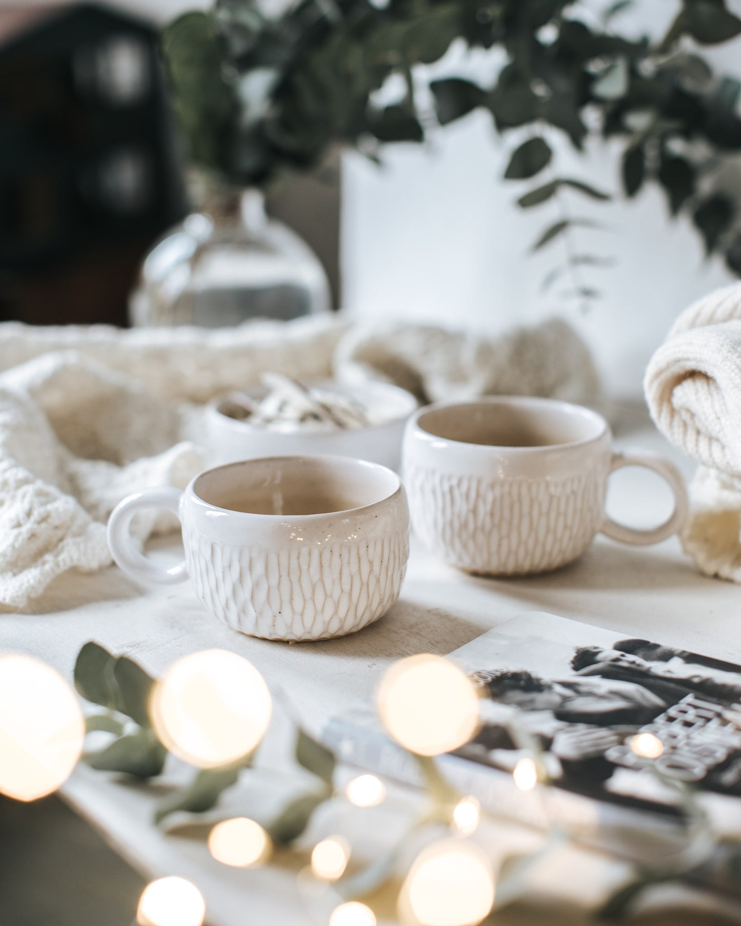 Acorn cup glossy textured