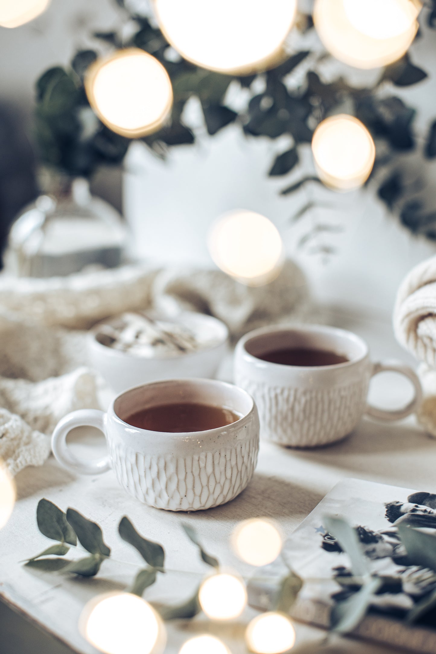 Acorn cup glossy textured