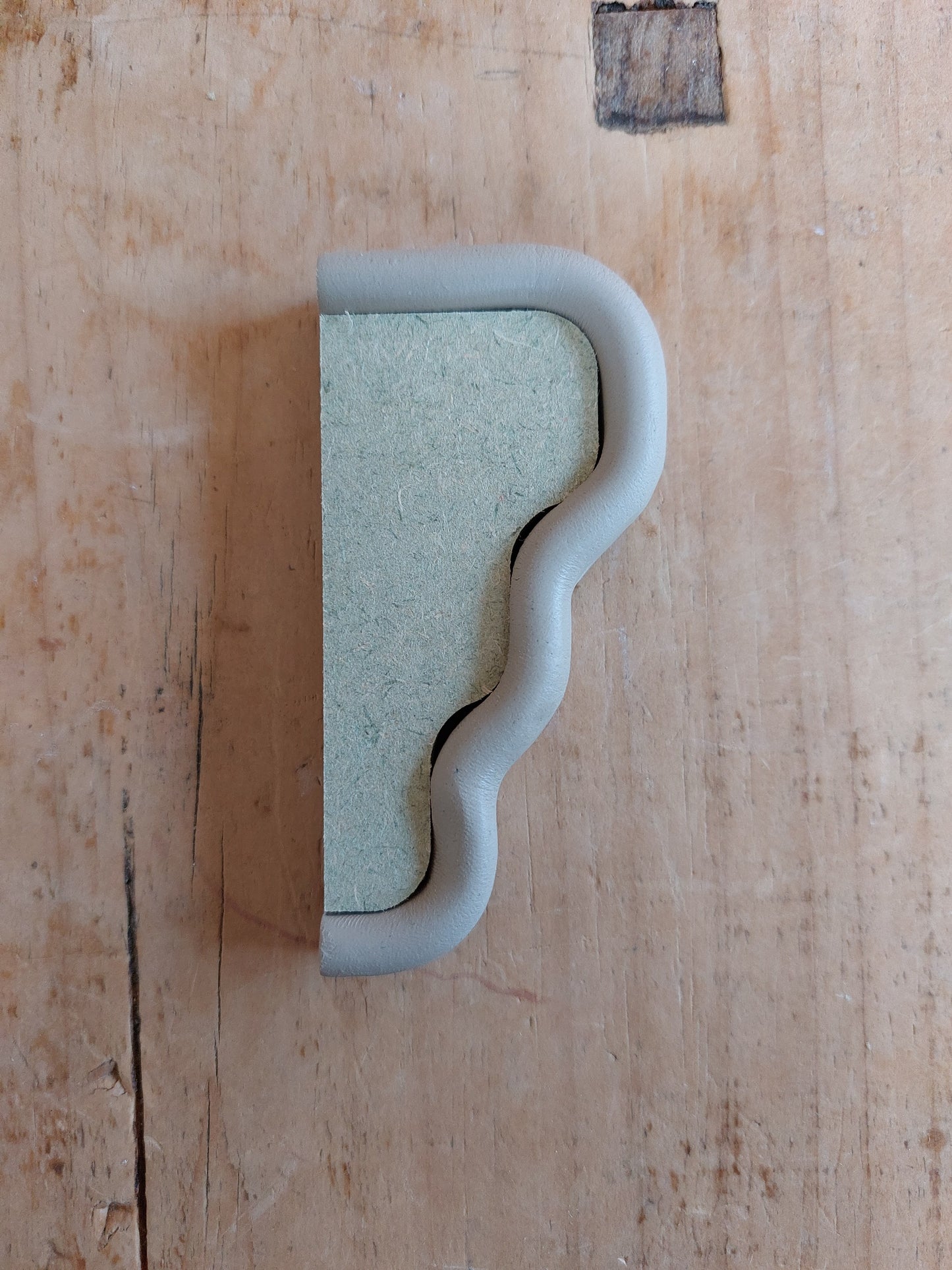 Set of 17 mug handle forms / molds - templates