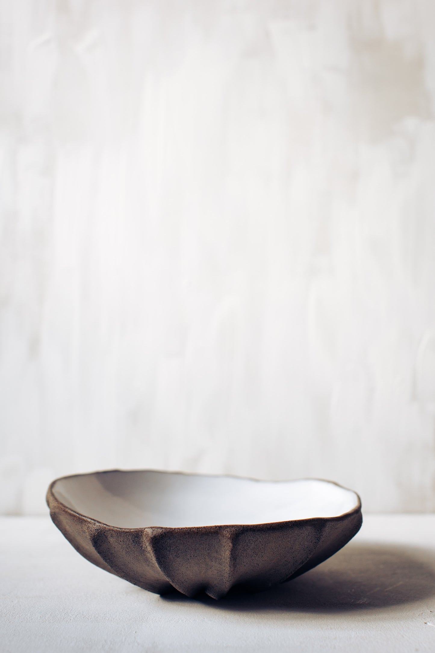 Argonauta  white glaze bowl /  Merenok ceramics, handmade