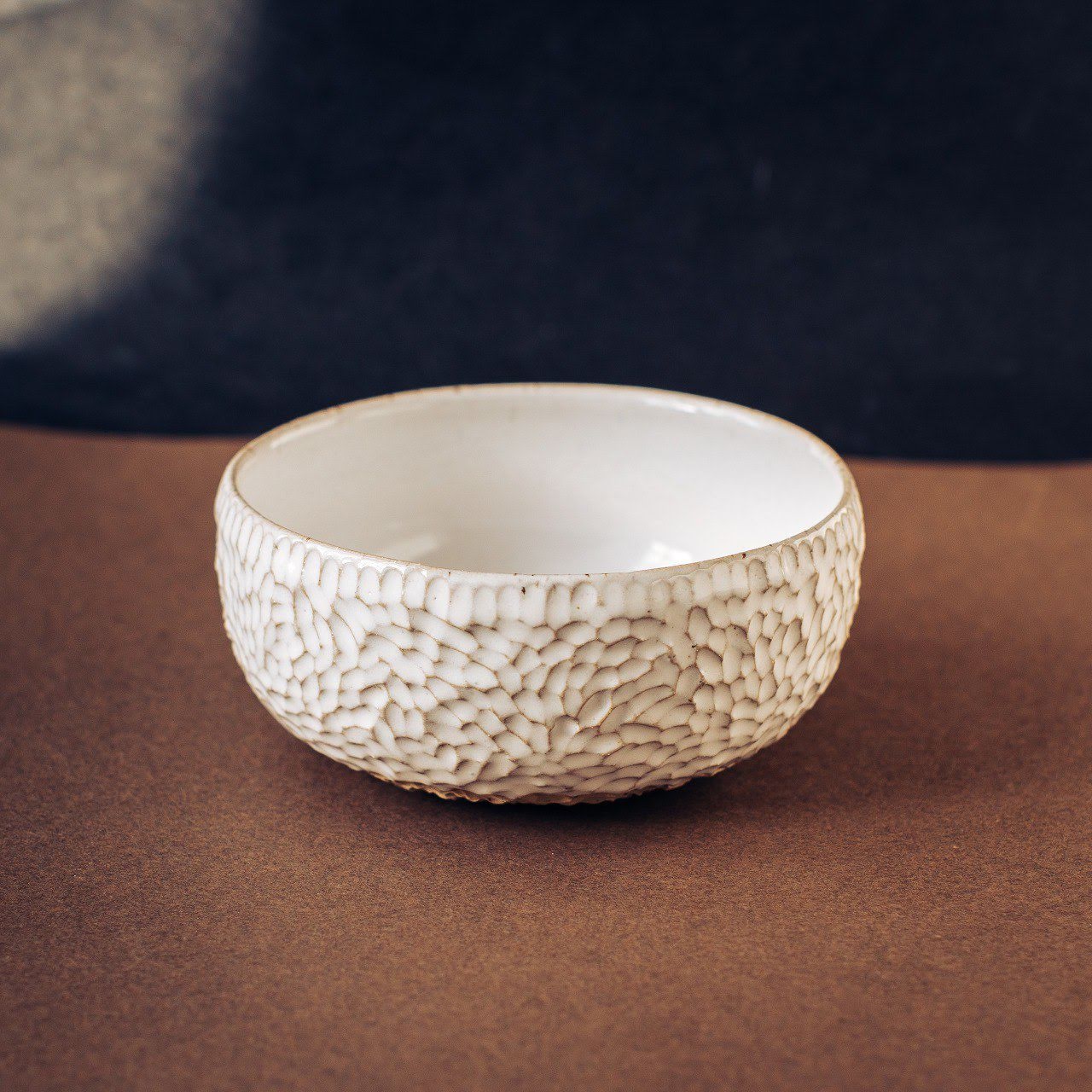 Hoarfrost bowl /  Merenok ceramics, handmade