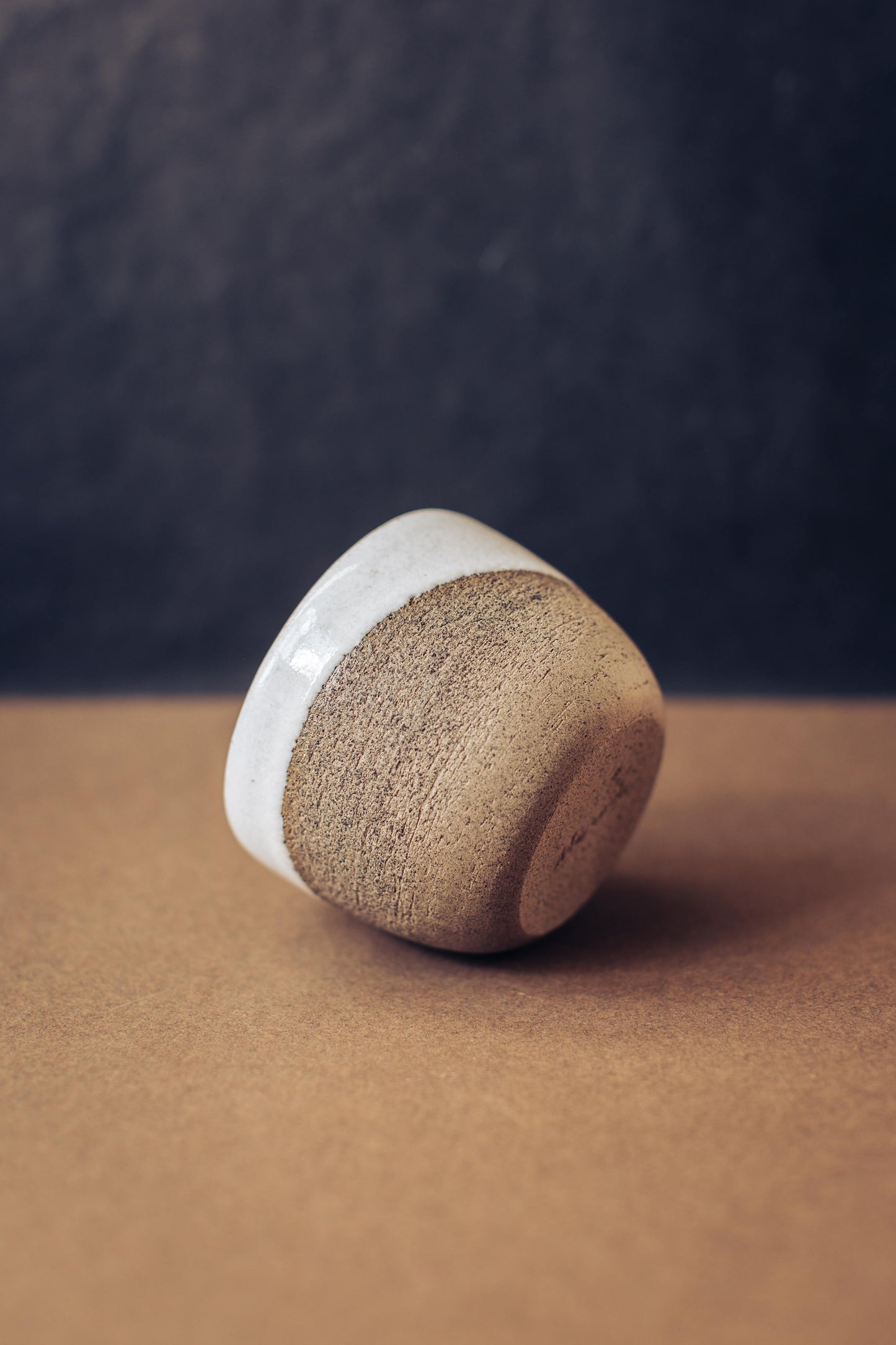 Ishi coffee cup with no handle, Merenok ceramics