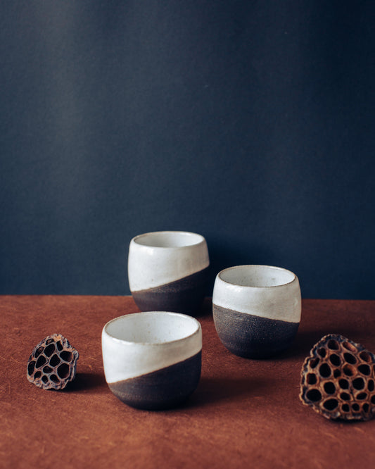 Ikiru coffee cup with no handle, Merenok ceramics