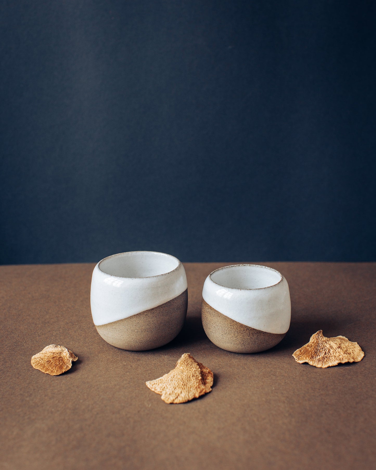 Ishi coffee cup with no handle, Merenok ceramics