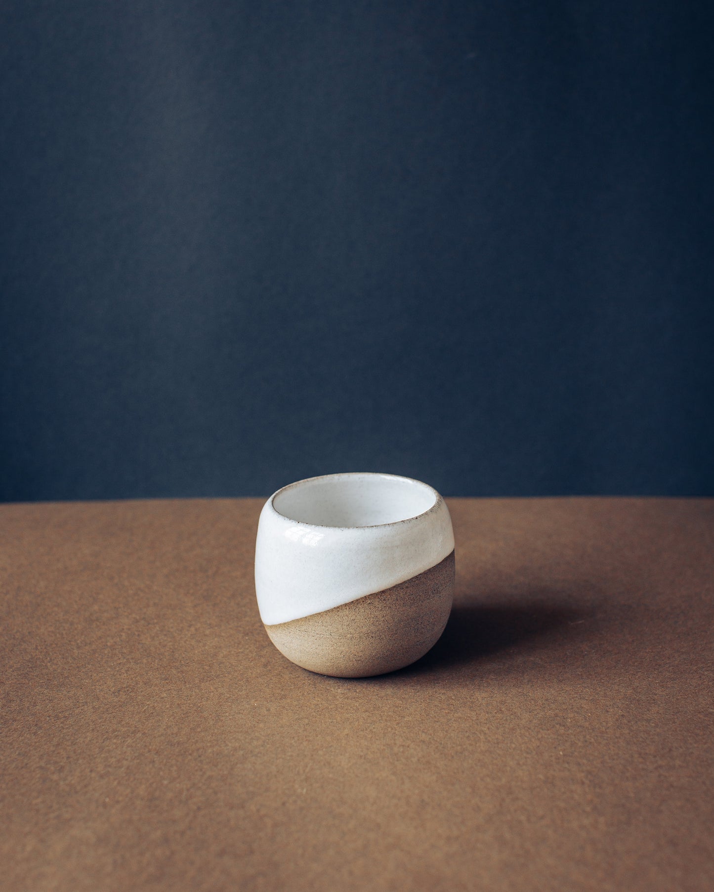 Ishi coffee cup with no handle, Merenok ceramics