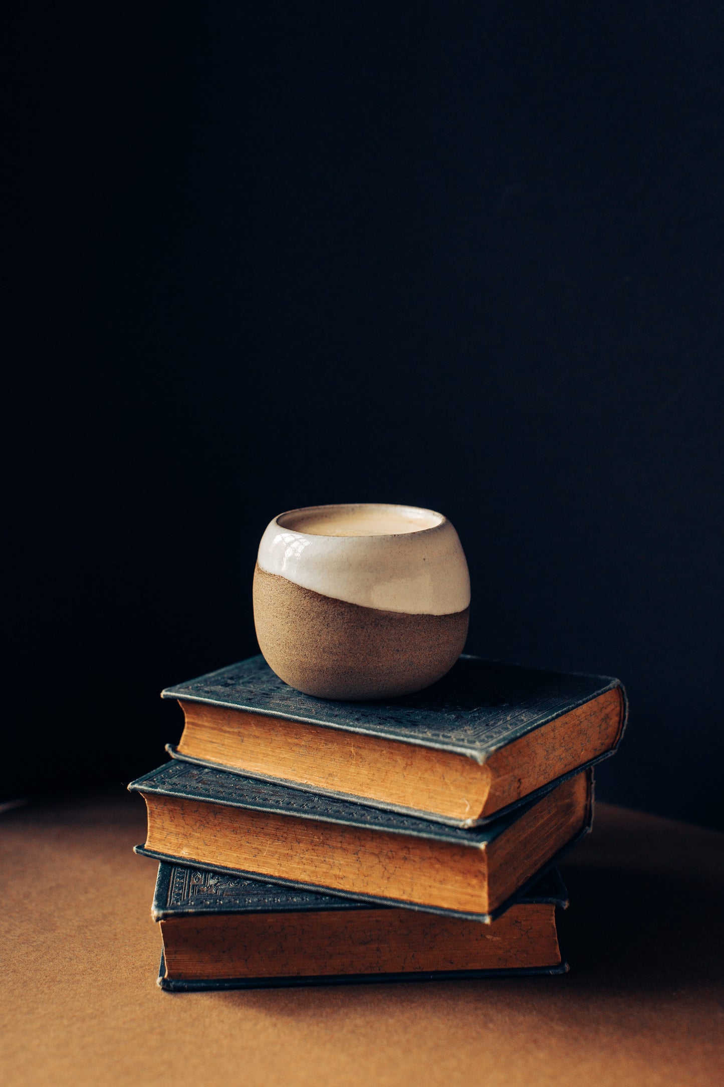 Ishi coffee cup with no handle, Merenok ceramics