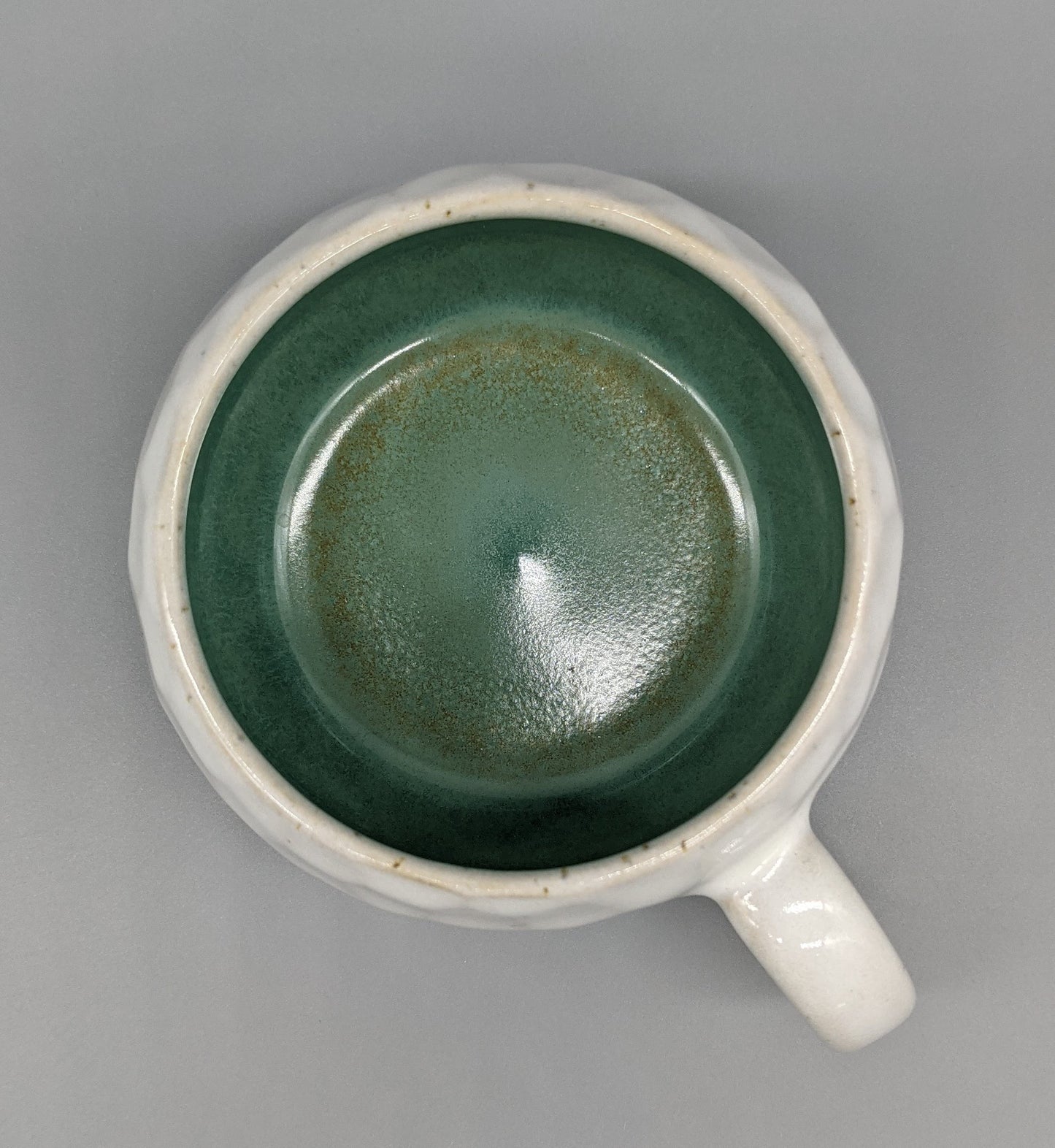 dragon egg cup, green inside