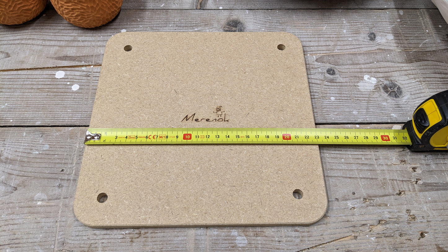 23 cm (9'') Premium square pottery bat | throwing wheel bat | Shimpo / Amaco / Brent / Skutt / Roderveld / Rohde