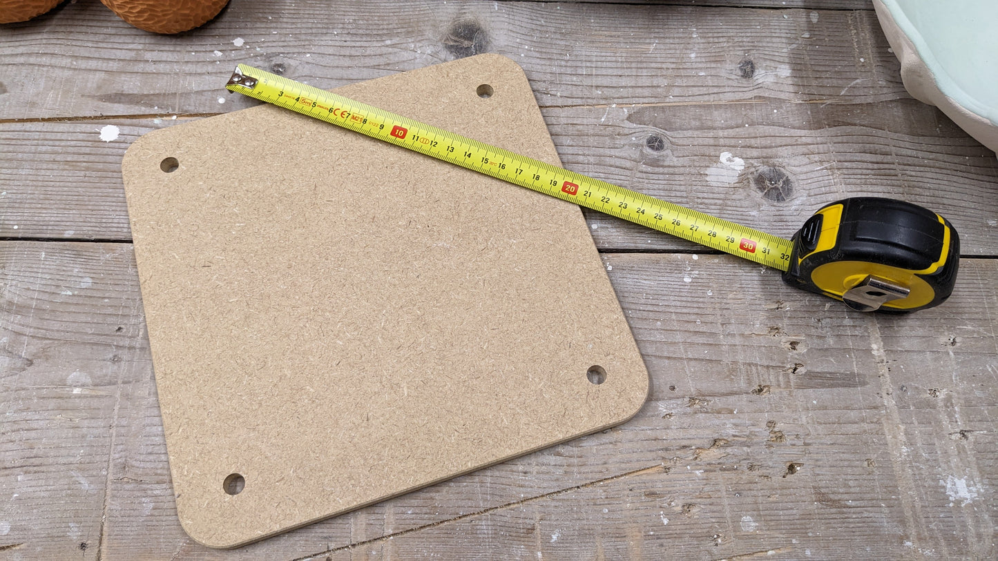 23 cm (9'') Premium square pottery bat | throwing wheel bat | Shimpo / Amaco / Brent / Skutt / Roderveld / Rohde