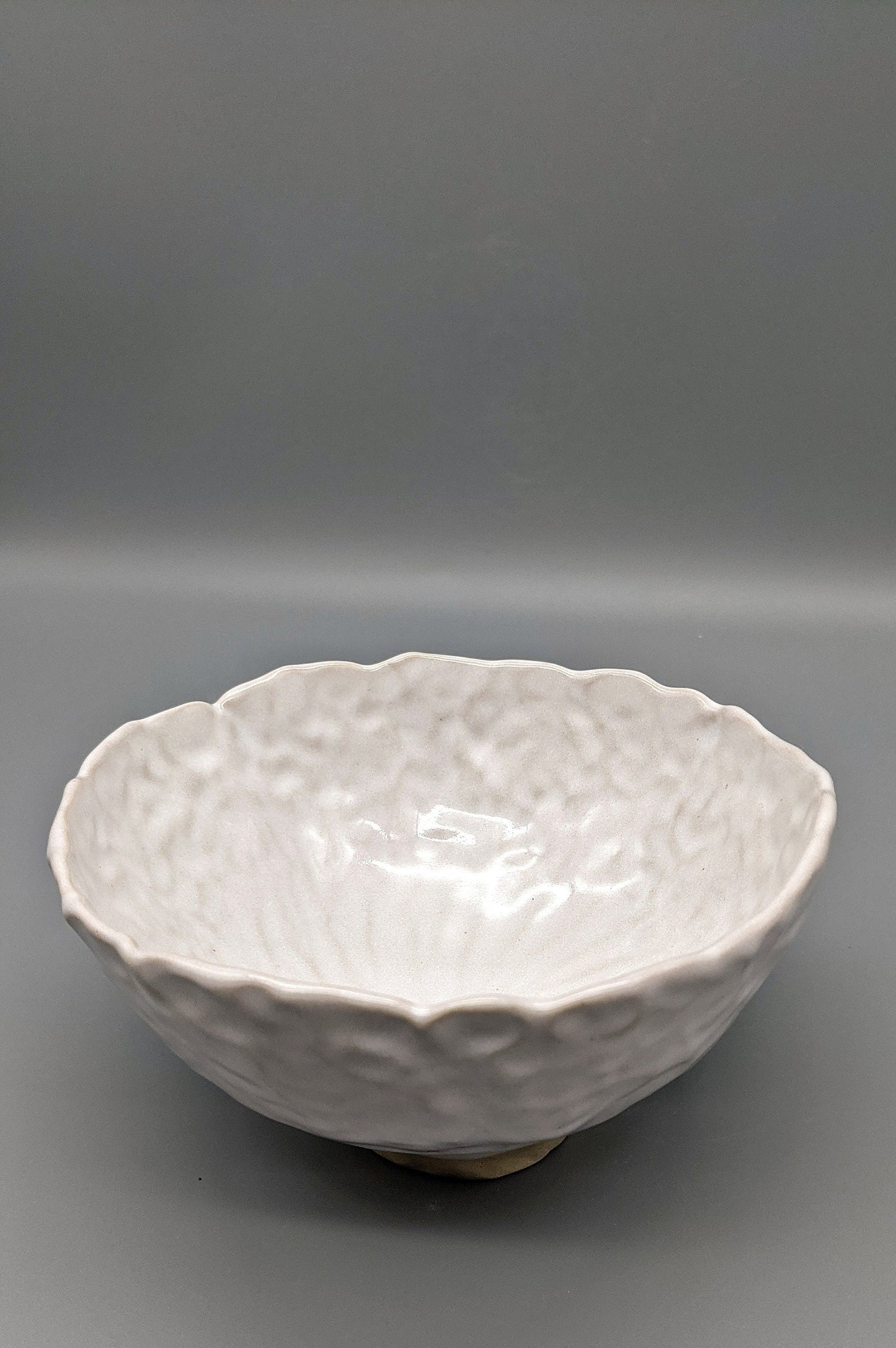 White bowl, handmade
