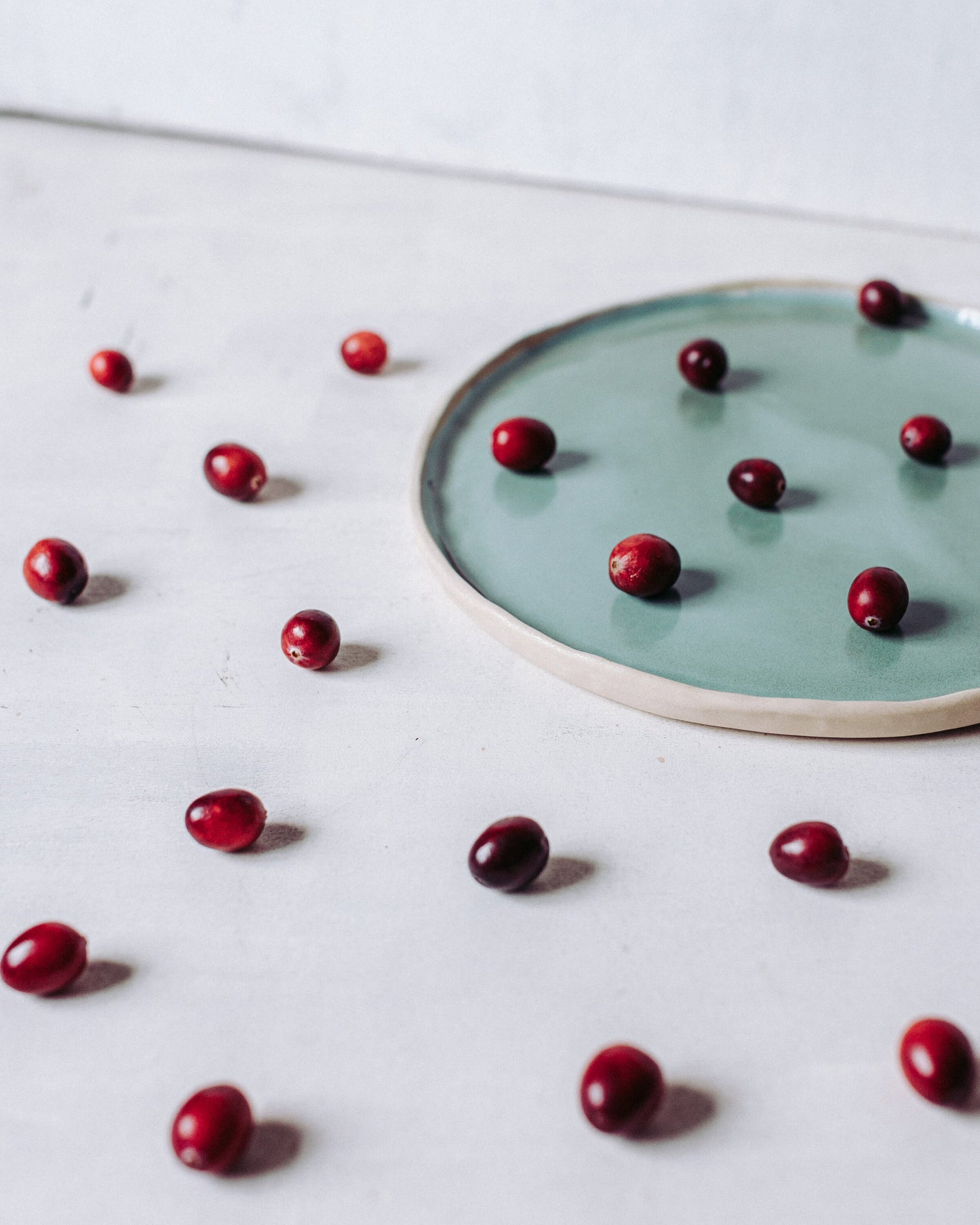 Sea green plate 23 cm