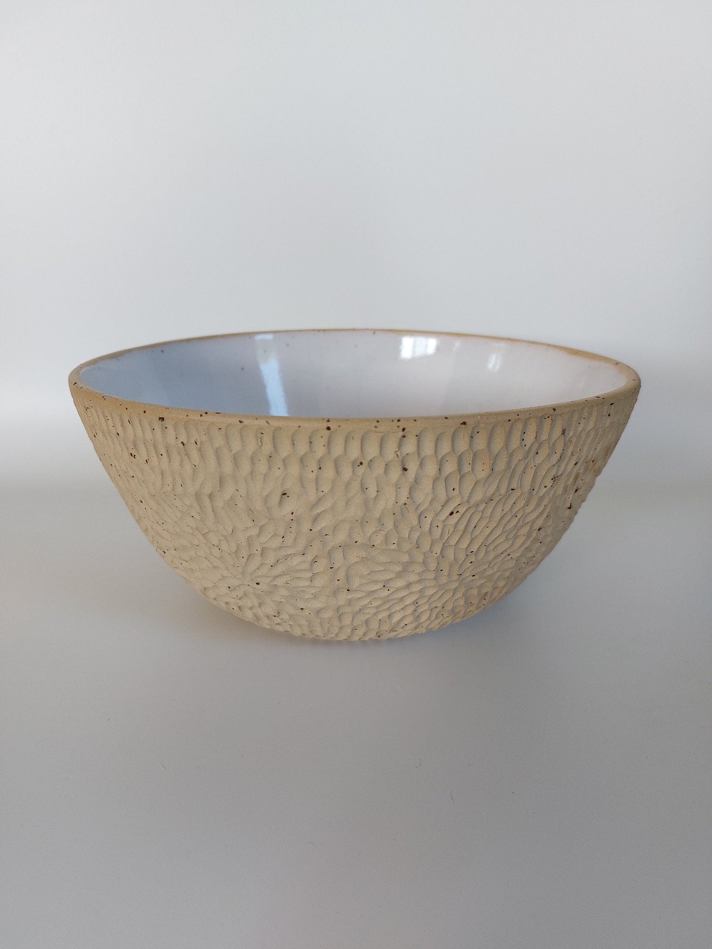 Maveric white bowl /  Merenok ceramics, handmade