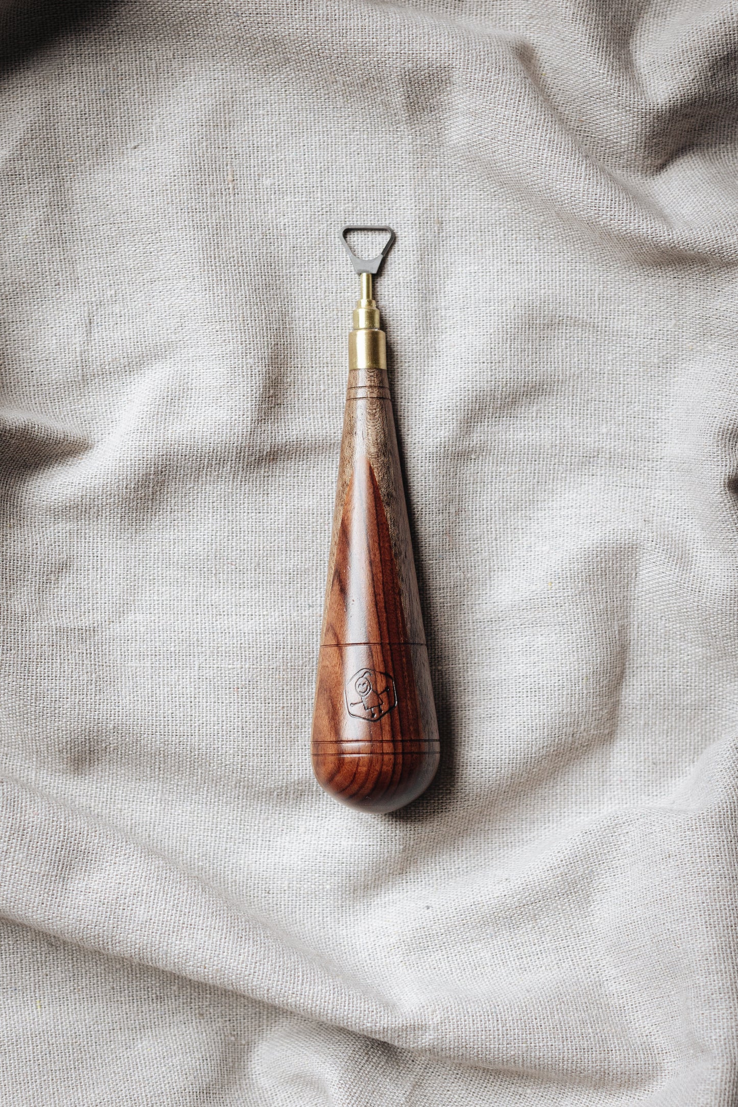 Set of 4 Handmade tungsten carbide trimming tools with Rosewood/Walnut handles