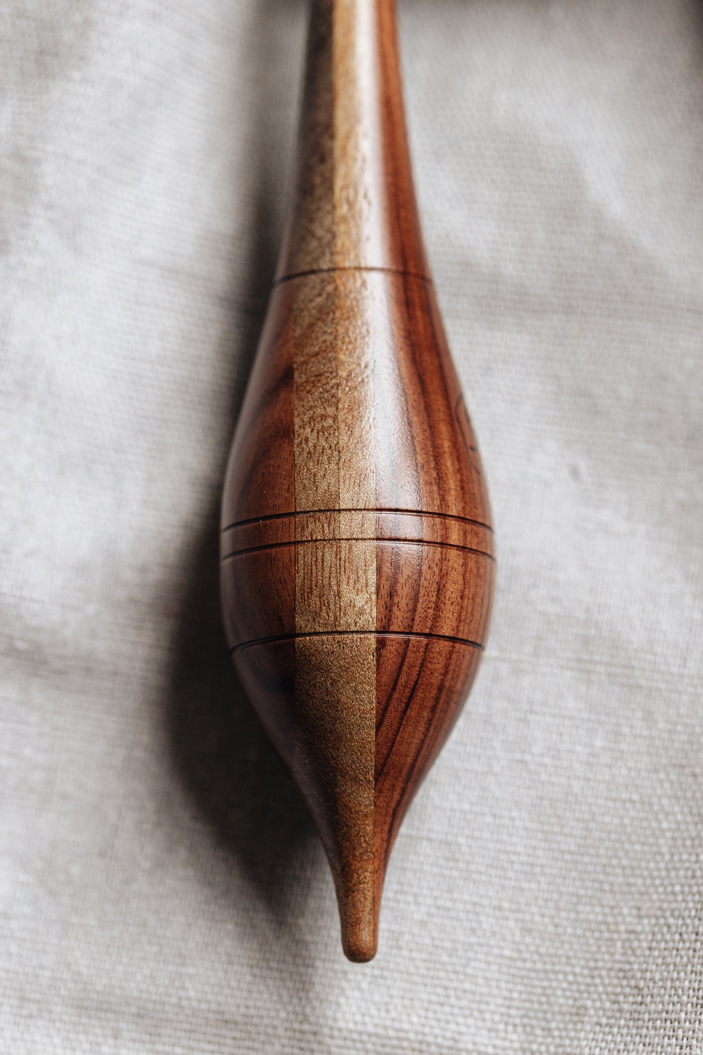 Set of 4 Handmade tungsten carbide trimming tools with Rosewood/Walnut handles