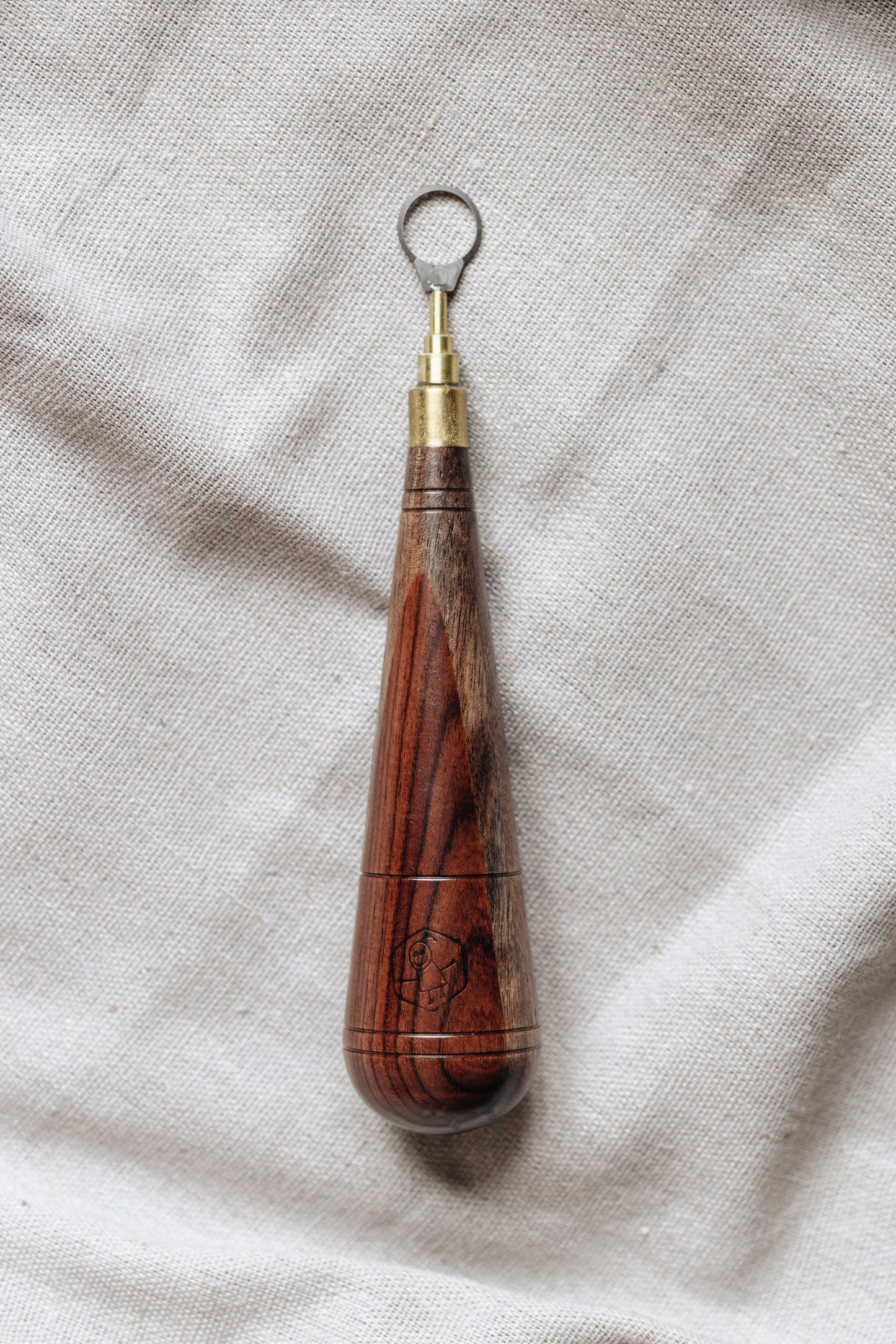 Set of 4 Handmade tungsten carbide trimming tools with Rosewood/Walnut handles