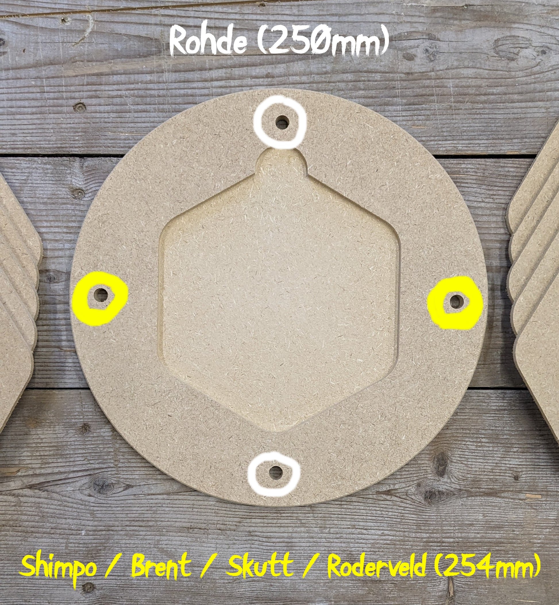 Premium Pottery bat for Shimpo / Amaco / Brent / Skutt / Roderveld