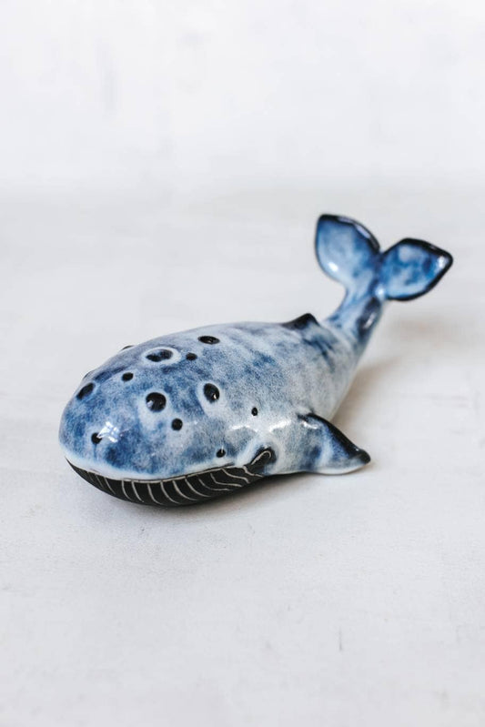 Blue whale, hand made