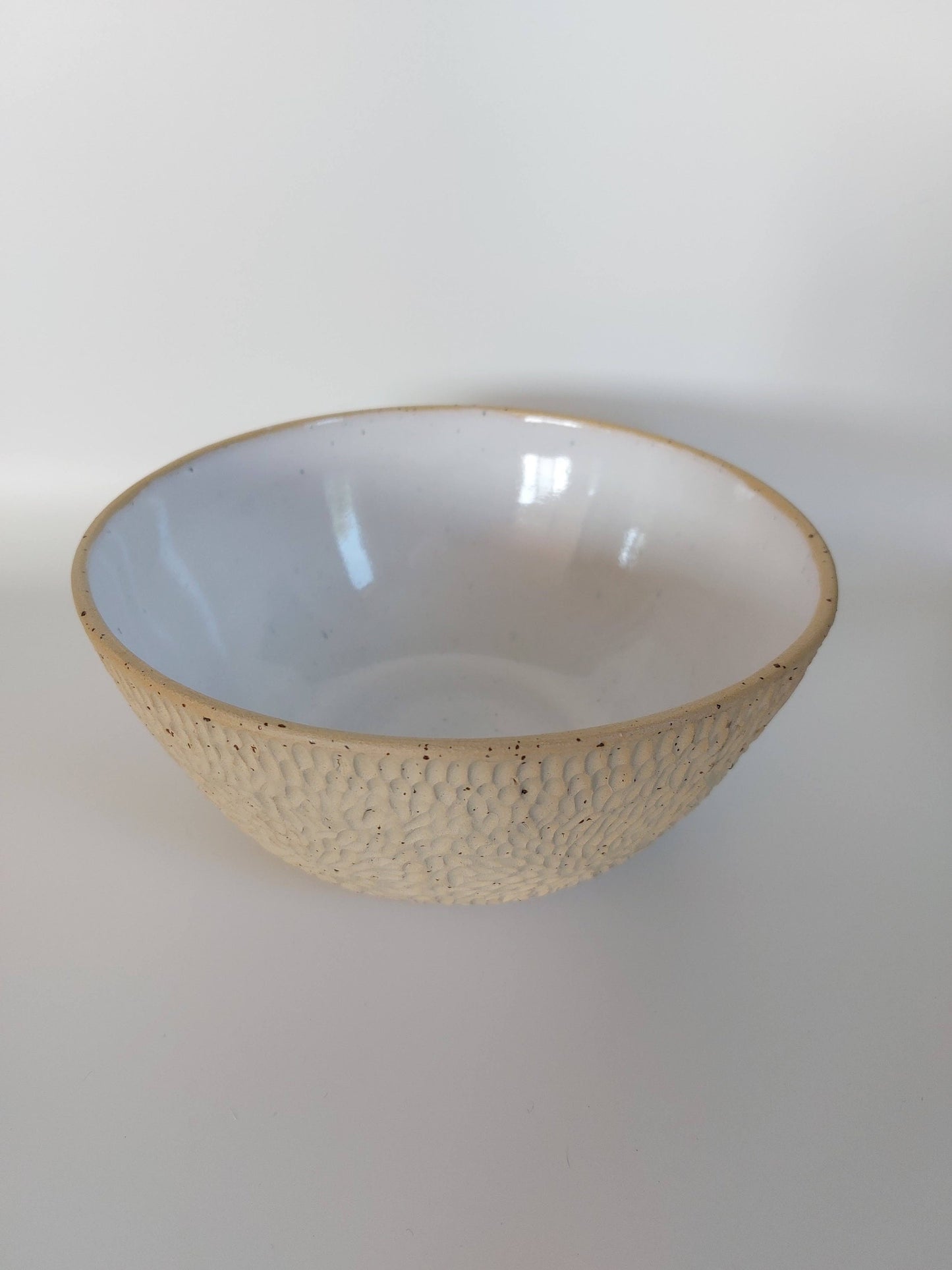 Maveric white bowl /  Merenok ceramics, handmade